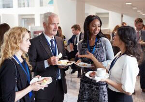 sample2 Group of people talking to ech other